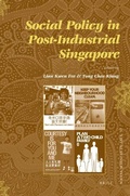 Cover: Social Policy in Post-Industrial Singapore - Brill