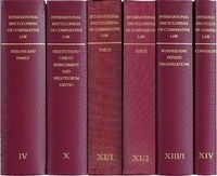 Abbildung von: International Encyclopedia of Comparative Law, Volume VII (2 vols) - Martinus Nijhoff