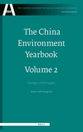 Cover: The China Environment Yearbook, Volume 2 - Brill