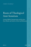 Cover: Roots of Theological Anti-Semitism (paperback) - Brill