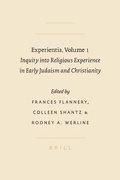 Cover: Experientia, Volume 1 - Brill