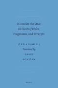 Cover: Hierocles the Stoic - Brill