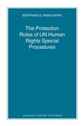 Cover: The Protection Roles of UN Human Rights Special Procedures - Martinus Nijhoff