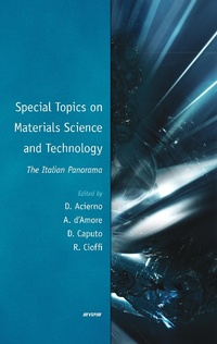 Enlarge image Cover: Special Topics on Materials Science and Technology - The Italian Panorama - VSP International Science Publishers