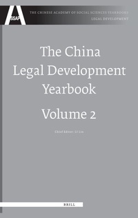 Enlarge image Cover: The China Legal Development Yearbook, Volume 2 - Brill