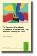 Bild: The Evolution of Sustainable Development in International Law: Inception, Meaning and Status - Martinus Nijhoff