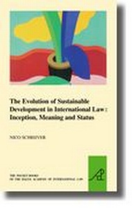 Bild: The Evolution of Sustainable Development in International Law: Inception, Meaning and Status - Martinus Nijhoff