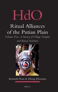 Cover: Ritual Alliances of the Putian Plain. Volume Two - Brill