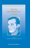Cover: The New International Law - Martinus Nijhoff