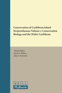 Abbildung von: Conservation of Caribbean Island Herpetofaunas Volume 1: Conservation Biology and the Wider Caribbean - Brill