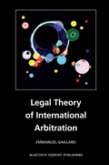 Abbildung von: Legal Theory of International Arbitration - Martinus Nijhoff