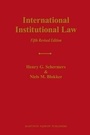 Cover: International Institutional Law - Brill