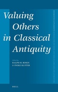Cover: Valuing Others in Classical Antiquity - Brill