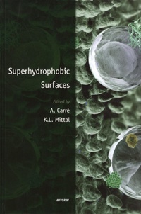 Abbildung von: Superhydrophobic Surfaces - VSP International Science Publishers