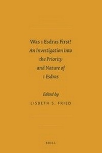 Enlarge image Cover: Was 1 Esdras First? - Brill