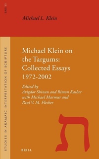 Enlarge image Cover: Michael Klein on the Targums - Brill