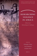 Cover: Researching Violence in Africa - Brill