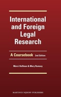 Cover: International and Foreign Legal Research - Martinus Nijhoff