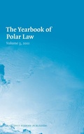 Cover: The Yearbook of Polar Law Volume 3, 2011 - Martinus Nijhoff