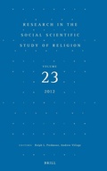 Cover: Research in the Social Scientific Study of Religion, Volume 23 - Brill