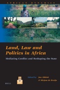 Cover: Land, Law and Politics in Africa - Brill
