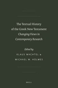 Bild: The Textual History of the Greek New Testament - Brill