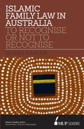 Cover: Islamic Family Law in Australia - Simon + Schuster LLC