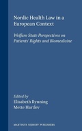 Cover: Nordic Health Law in a European Context - Martinus Nijhoff