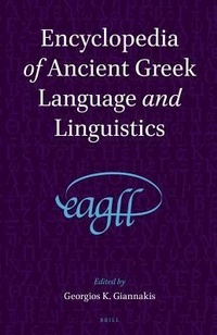 Abbildung von: Encyclopedia of Ancient Greek Language and Linguistics (3 vols) - Brill