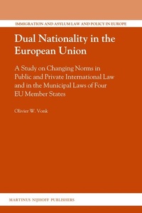 Abbildung von: Dual Nationality in the European Union - Martinus Nijhoff