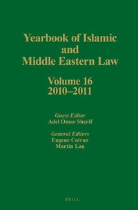 Abbildung von: Yearbook of Islamic and Middle Eastern Law, Volume 16 (2010-2011) - Brill