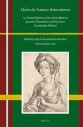 Cover: Moria de Erasmo Roterodamo - Brill