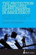 Cover: The Protection of Employee Entitlements in Insolvency - Melbourne University Press