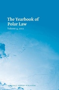 Bild: The Yearbook of Polar Law Volume 4, 2012 - Martinus Nijhoff