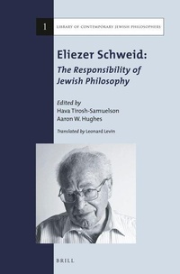 Enlarge image Cover: Eliezer Schweid: The Responsibility of Jewish Philosophy - Brill