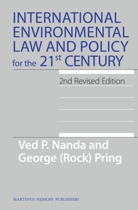 Bild: International Environmental Law and Policy for the 21st Century - Martinus Nijhoff