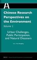 Cover: Chinese Research Perspectives on the Environment, Volume 1 - Brill