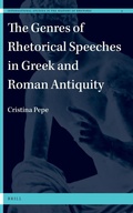 Cover: The Genres of Rhetorical Speeches in Greek and Roman Antiquity - Brill