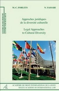 Abbildung von: Legal Approaches to Cultural Diversity/Approches juridiques de la diversite culturelle - Martinus Nijhoff