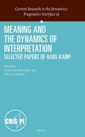 Cover: Meaning and the Dynamics of Interpretation - Brill