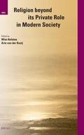 Cover: Religion beyond its Private Role in Modern Society - Brill