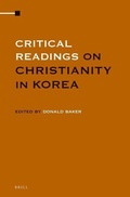 Cover: Critical Readings on Christianity in Korea (4 vol. set) - Brill