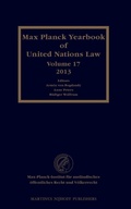Cover: Max Planck Yearbook of United Nations Law, Volume 17 (2013) - Martinus Nijhoff