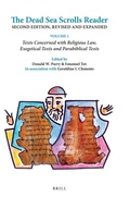 Cover: The Dead Sea Scrolls Reader, Second Edition, Revised and Expanded - Brill