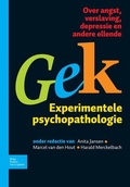 Cover: Gek, Experimentele psychopathologie - Bohn,Scheltema & Holkema,The Netherlands