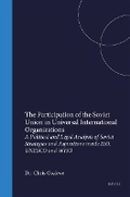 Cover: The participation of the Soviet Union in universal international organizations. - Kluwer Academic Publishers