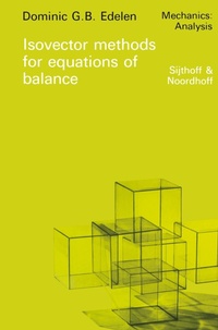 Enlarge image Cover: Isovector Methods for Equations of Balance - Kluwer Academic Publishers