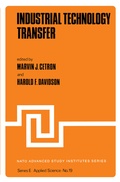 Cover: Industrial Technology Transfer - Kluwer Academic Publishers