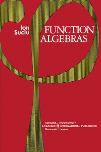 Abbildung von: Function Algebras - Kluwer Academic Publishers