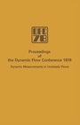 Cover: Proceedings of the Dynamic Flow Conference 1978 on Dynamic Measurements in Unsteady Flows - Springer